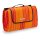 relaxdays Picknickdecke isoliert orange/rot 200,0 x 200,0 cm, 1 St.