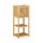 relaxdays Beistellregal braun 35,0 x 29,0 x 87,5 cm, 1 St.