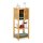 relaxdays Beistellregal braun 35,0 x 29,0 x 87,5 cm, 1 St.