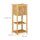 relaxdays Beistellregal braun 35,0 x 29,0 x 87,5 cm, 1 St.