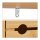 relaxdays Beistellregal braun 35,0 x 29,0 x 87,5 cm, 1 St.