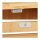 relaxdays Beistellregal braun 35,0 x 29,0 x 113,0 cm, 1 St.
