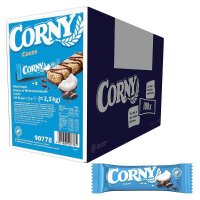 CORNY Classic Cocos Müsliriegel 100 Riegel, 100 St.