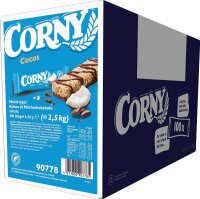CORNY Classic Cocos Müsliriegel 100 Riegel, 100 St.