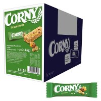 CORNY Classic Haselnuss Müsliriegel 100 Riegel, 100 St.