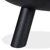 relaxdays Feuerkorb schwarz 62,0 cm