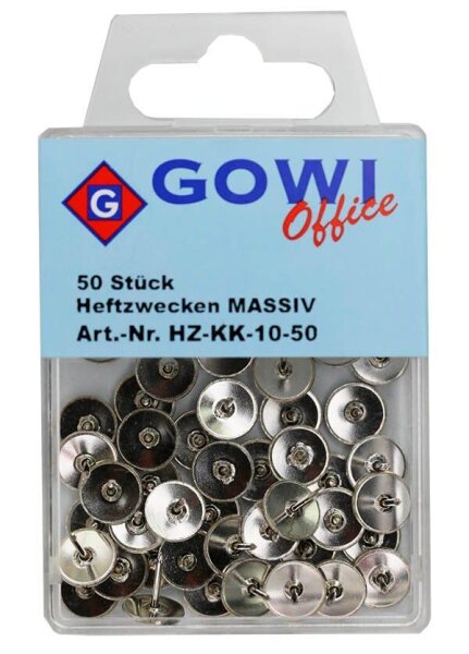 Gowi Reißnägel massiv, 50 St.