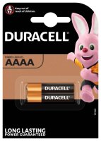 DURACELL Batterien Mini AAAA Alkali-Mangan Mini AAAA 1,5...