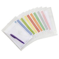 FolderSys Dokumententaschen Index DIN A5 transparent...