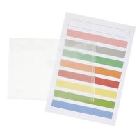 FolderSys Dokumententaschen Index DIN A5 transparent...