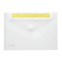 FolderSys Dokumententaschen Index DIN A5 transparent genarbt 0,20 mm, 10 St.