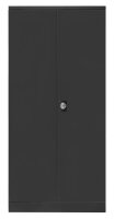 Gürkan Stahlschrank 100096 anthrazit 4 Fachböden 92,0 x 42,0 x 195,0 cm, aufgebaut, 1 St.