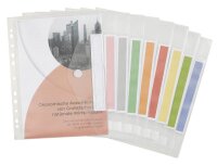FolderSys Dokumententaschen Index DIN A4 transparent...