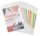 FolderSys Dokumententaschen Index DIN A4 transparent genarbt 0,20 mm, 10 St.
