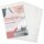 FolderSys Dokumententaschen Index DIN A4 transparent genarbt 0,20 mm, 10 St.