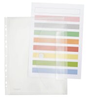 FolderSys Dokumententaschen Index DIN A4 transparent...