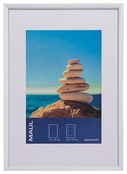 MAUL  Bilderrahmen silber 15,0 x 21,0 cm, 1 St.