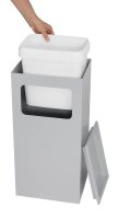 SZ Metall Standaschenbecher silber, 1 St.