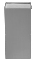 SZ Metall Standaschenbecher edelstahl, 1 St.