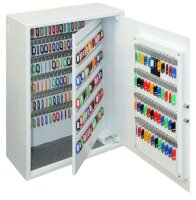 phoenix KS0034E MKII Schlüsseltresor signalweiß mit 300 Haken, Elektronikschloss, 58,0 x 25,0 x 75,5 cm, 1 St.