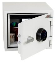 phoenix Tresor FS1281F Titan mit Feuerschutz signalweiß 41,2 x 36,3 x 35,2 cm