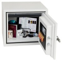 phoenix Tresor FS1281F Titan mit Feuerschutz signalweiß 41,2 x 36,3 x 35,2 cm