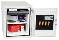 phoenix Tresor FS1282F Titan mit Feuerschutz signalweiß 35,0 x 43,0 x 41,0 cm