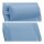 relaxdays Klappstuhl mit Armlehnen blau, 1 St.