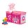relaxdays Sitztruhe 10025726_765 Prinzessin Stoff 60,5 cm