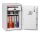 phoenix Tresor Fire Fighter mit Feuerschutz signalweiß 52,0 x 52,0 x 82,0 cm