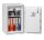 phoenix Tresor Fire Fighter mit Feuerschutz signalweiß 52,0 x 52,0 x 82,0 cm