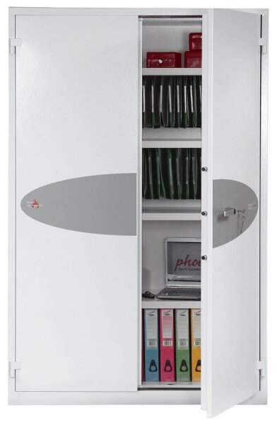 phoenix Tresor FS1514K Fire Ranger signalweiß 122,5 x 52,0 x 195,0 cm