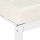 relaxdays Schuhbank 10023311_49 weiß Metall 115,0 cm