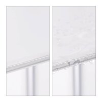 relaxdays Schuhschrank, 10021979_50 transparent 12 Fachböden 94,0 x 37,0 x 108,0 cm