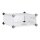 relaxdays Schuhschrank, 10021979_50 transparent 12 Fachböden 94,0 x 37,0 x 108,0 cm