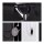 relaxdays Schuhschrank, 10021979_46 schwarz, transparent 12 Fachböden 94,0 x 37,0 x 108,0 cm