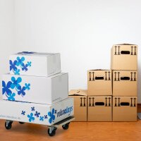 relaxdays Transportroller schwarz 58,0 x 30,0 x 11,5 cm bis 400,0 kg
