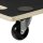relaxdays Transportroller schwarz 58,0 x 30,0 x 11,5 cm bis 400,0 kg