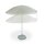 relaxdays Sonnenschirm rund, beige neigbar Ø 180,0 cm, 1 St.