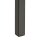 relaxdays Beistellregal braun/schwarz 30,0 x 30,0 x 70,0 cm, 1 St.