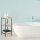relaxdays Beistellregal braun/schwarz 30,0 x 30,0 x 70,0 cm, 1 St.