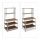 relaxdays Schwerlastregal 10020719_0 grau 100,0 x 60,0 x 180,0 cm