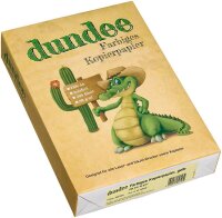 dundee Kopierpapier Color gelb DIN A4 80 g/qm 500 Blatt