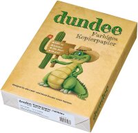 dundee Kopierpapier Color hellblau DIN A4 80 g/qm 500 Blatt