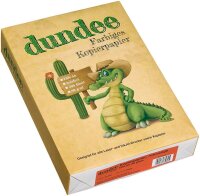 dundee Kopierpapier Color rotorange DIN A4 80 g/qm 500 Blatt