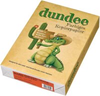 dundee Kopierpapier Color rotorange DIN A4 80 g/qm 500 Blatt
