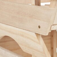 relaxdays Stapelkisten Holz braun 27,5 x 38,0 x 20,0 cm, 3 St.