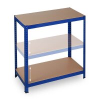 relaxdays Schwerlastregal 10026748_0 blau 90,0 x 45,0 x 180,0 cm