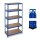 relaxdays Schwerlastregal 10026748_0 blau 90,0 x 45,0 x 180,0 cm