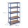 relaxdays Schwerlastregal 10026748_0 blau 90,0 x 45,0 x 180,0 cm